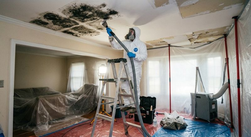 Ceiling Mold Removal in Dallas, TX