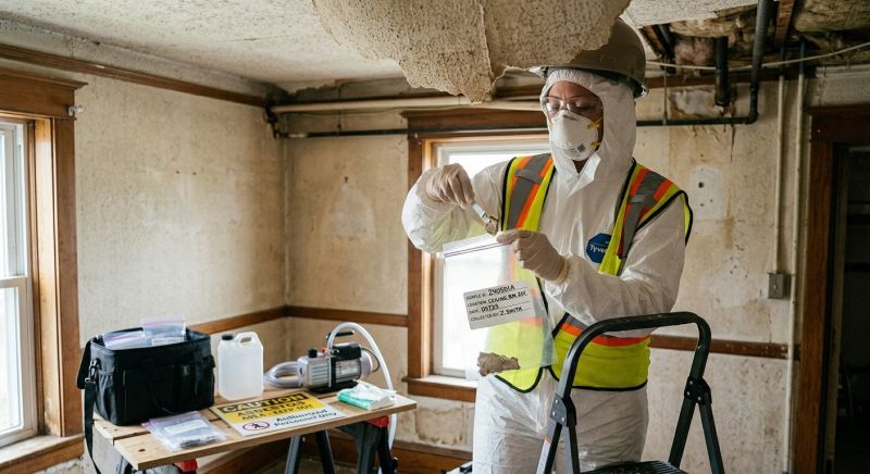 Ceiling Asbestos Testing in Somerset County, NJ