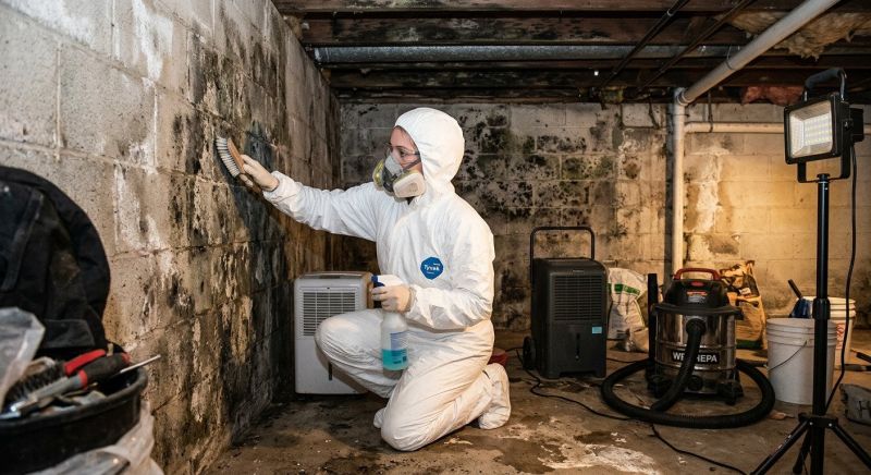 Crawl Space Mold Removal in Dallas, TX