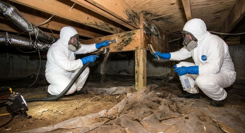 Crawl Space Mold Removal in Dallas, TX
