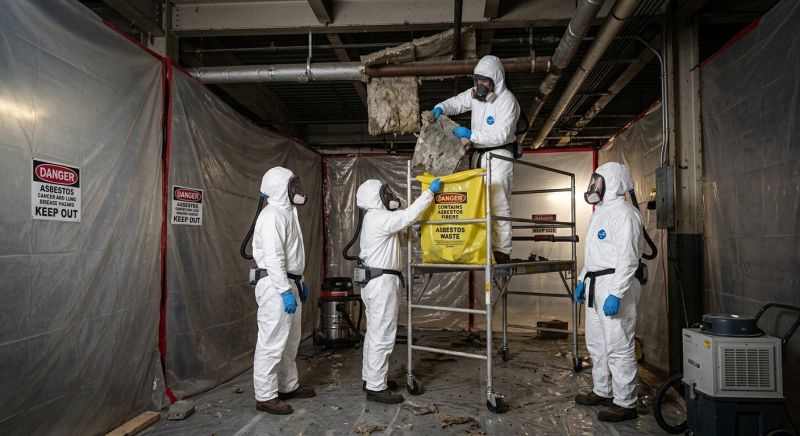 Garage Asbestos Removal in Monmouth County, NJ